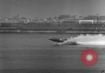 Standbild F2Y Sea Dart San Diego Bay California USA, 1953, aus Sekunde 25 historischem Filmmaterial Videoclip 65675069985