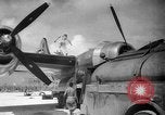 Standbild amerikanischen Bombardierungen Saipan Nördliche Marianen, 1944, aus Sekunde 54 historischem Filmmaterial Videoclip 65675069986