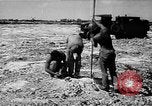 Standbild Flugplatz Wiederaufbau Saipan Nördliche Marianen, 1945, aus Sekunde 28 historischem Filmmaterial Videoclip 65675069992