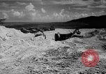 Standbild Flugplatz Wiederaufbau Saipan Nördliche Marianen, 1945, aus Sekunde 38 historischem Filmmaterial Videoclip 65675069992