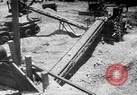 Standbild Flugplatz Wiederaufbau Saipan Nördliche Marianen, 1945, aus Sekunde 50 historischem Filmmaterial Videoclip 65675069992
