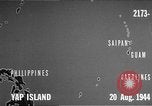 Standbild Bombardierung der Inseln Pacific Theater, 1944, aus Sekunde 35 historischem Filmmaterial Videoclip 65675069993