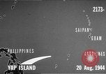 Standbild Bombardierung der Inseln Pacific Theater, 1944, aus Sekunde 36 historischem Filmmaterial Videoclip 65675069993