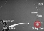 Standbild Bombardierung der Inseln Pacific Theater, 1944, aus Sekunde 37 historischem Filmmaterial Videoclip 65675069993