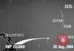 Standbild Bombardierung der Inseln Pacific Theater, 1944, aus Sekunde 38 historischem Filmmaterial Videoclip 65675069993