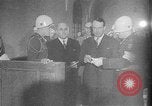 Standbild Nürnberger Prozesse Nürnberg Deutschland, 1946, aus Sekunde 48 historischem Filmmaterial Videoclip 65675069997