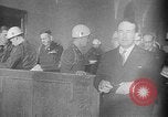 Standbild Nürnberger Prozesse Nürnberg Deutschland, 1946, aus Sekunde 50 historischem Filmmaterial Videoclip 65675069997