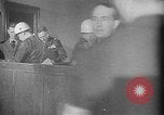 Standbild Nürnberger Prozesse Nürnberg Deutschland, 1946, aus Sekunde 51 historischem Filmmaterial Videoclip 65675069997