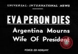 Immagine di Eva Peron della morte Buenos Aires Argentina, 1952, secondo 1 filmato di repertorio 65675069999