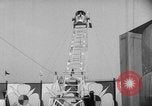Image of The Incredible Rhomba and his rocket car Atlantic City New Jersey USA, 1952, second 15 stock footage video 65675070003