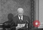 Standbild Dwight Eisenhower Washington DC USA, 1959, aus Sekunde 54 historischem Filmmaterial Videoclip 65675070008