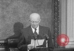 Standbild Dwight Eisenhower Washington DC USA, 1959, aus Sekunde 58 historischem Filmmaterial Videoclip 65675070008