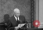 Standbild Dwight Eisenhower Washington DC USA, 1959, aus Sekunde 61 historischem Filmmaterial Videoclip 65675070008