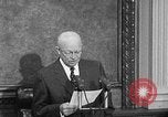 Standbild Dwight Eisenhower Washington DC USA, 1959, aus Sekunde 62 historischem Filmmaterial Videoclip 65675070008