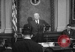 Image of Dwight Eisenhower speaks about Camp David Washington DC USA, 1959, second 8 stock footage video 65675070011