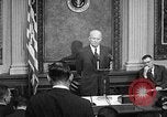 Image of Dwight Eisenhower speaks about Camp David Washington DC USA, 1959, second 17 stock footage video 65675070011