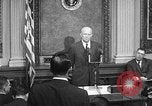 Image of Dwight Eisenhower speaks about Camp David Washington DC USA, 1959, second 20 stock footage video 65675070011