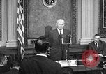 Image of Dwight Eisenhower speaks about Camp David Washington DC USA, 1959, second 25 stock footage video 65675070011