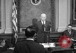 Image of Dwight Eisenhower speaks about Camp David Washington DC USA, 1959, second 26 stock footage video 65675070011