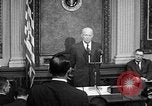 Image of Dwight Eisenhower speaks about Camp David Washington DC USA, 1959, second 28 stock footage video 65675070011