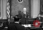 Image of Dwight Eisenhower speaks about Camp David Washington DC USA, 1959, second 29 stock footage video 65675070011