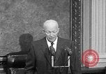 Image of Dwight Eisenhower speaks about Camp David Washington DC USA, 1959, second 36 stock footage video 65675070011