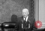 Image of Dwight Eisenhower speaks about Camp David Washington DC USA, 1959, second 51 stock footage video 65675070011
