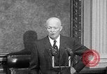 Image of Dwight Eisenhower speaks about Camp David Washington DC USA, 1959, second 57 stock footage video 65675070011