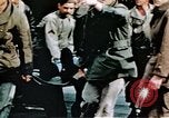 Image of Wounded air crewmen of 351st Bomb Group Polebrook Northamptonshire England United Kingdom, 1943, second 31 stock footage video 65675070029