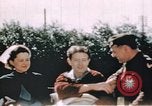 Image of Wounded American Airmen recovering at rehabilitation center England United Kingdom, 1943, second 53 stock footage video 65675070030