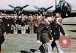 Image of 351st Bomb Group Military award ceremony England United Kingdom, 1943, second 14 stock footage video 65675070032