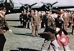 Image of 351st Bomb Group Military award ceremony England United Kingdom, 1943, second 16 stock footage video 65675070032