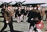 Image of 351st Bomb Group Military award ceremony England United Kingdom, 1943, second 17 stock footage video 65675070032