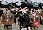 Image of 351st Bomb Group Military award ceremony England United Kingdom, 1943, second 41 stock footage video 65675070032