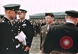 Image of 351st Bomb Group Military award ceremony England United Kingdom, 1943, second 50 stock footage video 65675070032