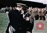 Image of 351st Bomb Group Military award ceremony England United Kingdom, 1943, second 57 stock footage video 65675070032
