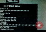 Standbild US 351 Bombe Gruppe Vorbereitung auf die Sendung über Deutschland England, 1943, aus Sekunde 6 historischem Filmmaterial Videoclip 65675070035