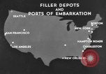 Image Quartermaster dépôts de corps United States USA, 1943, de la seconde 43 séquences d'archives historiques vidéo 65675070049