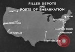 Image Quartermaster dépôts de corps United States USA, 1943, de la seconde 52 séquences d'archives historiques vidéo 65675070049