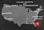 Image Quartermaster dépôts de corps United States USA, 1943, de la seconde 54 séquences d'archives historiques vidéo 65675070049
