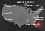 Image Quartermaster dépôts de corps United States USA, 1943, de la seconde 55 séquences d'archives historiques vidéo 65675070049