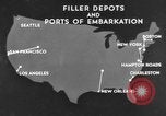 Image Quartermaster dépôts de corps United States USA, 1943, de la seconde 56 séquences d'archives historiques vidéo 65675070049