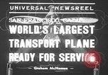 Image of Boeing 314 San Francisco California USA, 1939, second 5 stock footage video 65675070053