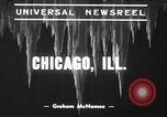 Image of snow storm Chicago Illinois USA, 1939, second 8 stock footage video 65675070054