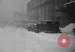 Image of snow storm Chicago Illinois USA, 1939, second 15 stock footage video 65675070054