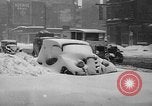 Image of snow storm Chicago Illinois USA, 1939, second 23 stock footage video 65675070054