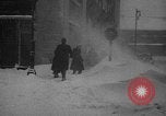 Image of snow storm Chicago Illinois USA, 1939, second 31 stock footage video 65675070054