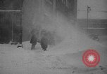 Image of snow storm Chicago Illinois USA, 1939, second 33 stock footage video 65675070054