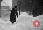 Image of snow storm Chicago Illinois USA, 1939, second 44 stock footage video 65675070054