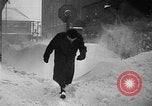 Image of snow storm Chicago Illinois USA, 1939, second 45 stock footage video 65675070054